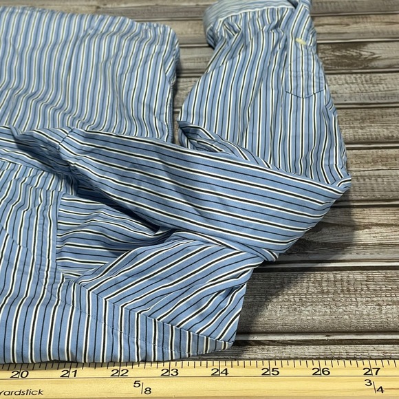 Ralph Lauren Striped Long Sleeve Button Down Shirt Classic Fit Large - Picture 5 of 6